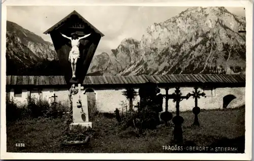 10268 - Steiermark - Tragöss Oberort , Friedhof - nicht gelaufen