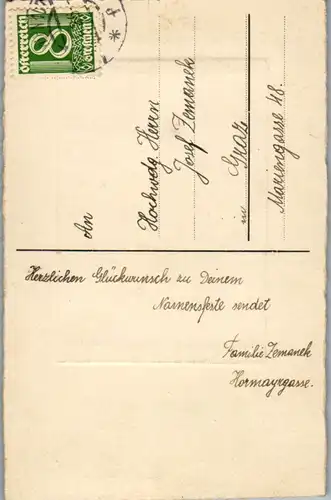 10287 -  - Heiliger Josef , Schutzpatron , Matthäus Schiestl - gelaufen 1926