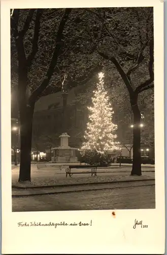10294 -  - Frohe Weihnachten aus Graz , Weihnachtsbaum - gelaufen 1943