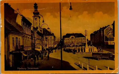 10320 - Slowenien - Marburg ( Steiermark ) , LKW , Feldpost - gelaufen