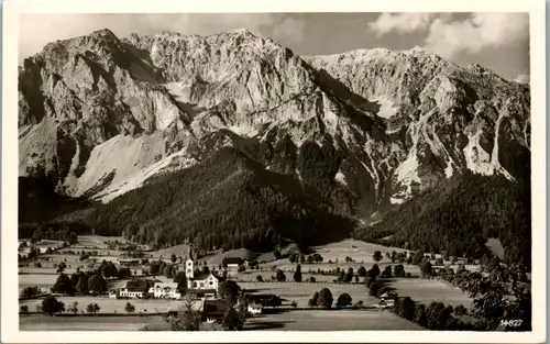 10324 - Steiermark - Schladming , Steirische Ramsau mit Dachsteingruppe - gelaufen 1950