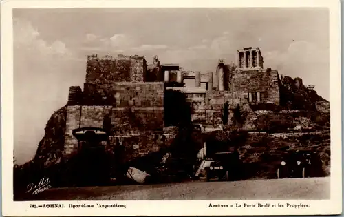 10337 - Griechenland - Athen , La Porte Beule et les Propylees - nicht gelaufen