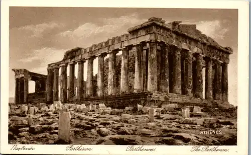 10343 - Griechenland - Athen , Parthenon - nicht gelaufen