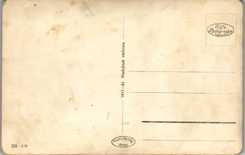 10350 - Steiermark - Mariazell , Erlafsee , Erlaufsee mit Gemeindealpe , Ruderboot - nicht gelaufen 1943/44