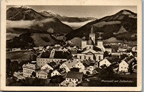 10373 - Steiermark - Mariazell mit Zellerhüte - gelaufen 1948