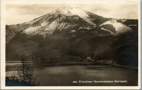 10381 - Steiermark - Mariazell , Erlaufsee Gemeindealpe , Hotel Herrenhaus - nicht gelaufen 1928