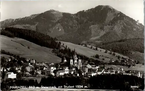10388 - Steiermark - Mariazell mit Student - gelaufen 1965