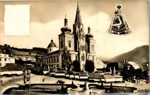 10397 - Steiermark - Mariazell , Gnadenkirche , Basilika - gelaufen 1962