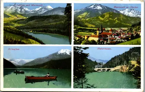 10413 - Steiermark - Mariazell , Erlaufsee , Hubertussee , Ötscher - gelaufen 1934