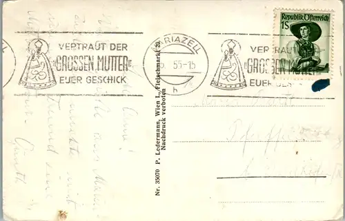 10416 - Steiermark - Mariazell , Basilika , Gnadenaltar - gelaufen 1955