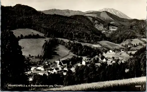 10432 - Niederösterreich  - Frankenfels an der Mariazellerbahn - gelaufen 1959