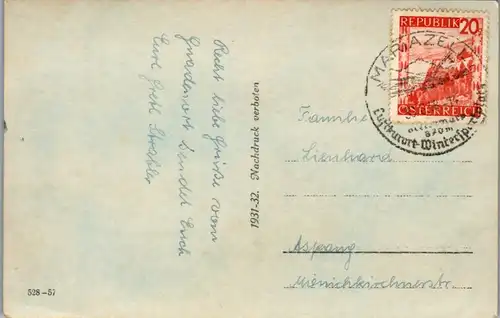 10449 - Steiermark - Mariazell , Erlafsee , Erlaufsee , Hotel Herrenhaus - gelaufen 1931/32