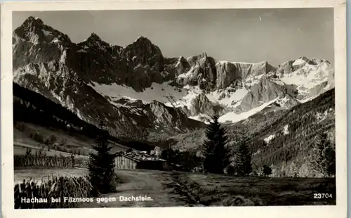 10462 - Salzburg - Hachau bei Filzmoos gegen Dachstein - gelaufen 1935