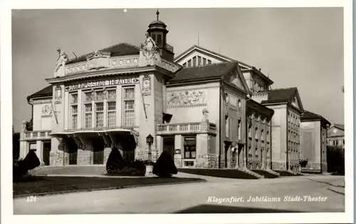 11266 - Kärnten - Klagenfurt , Jubiläums Stadt Theater - nicht gelaufen 1949