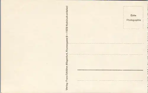 11274 - Kärnten - Pörtschach am Wörthersee - nicht gelaufen 1929