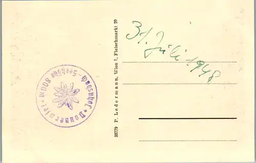 11294 - Steiermark - Johnsbach , Großer Buchstein , Oedsteingrat , Gesäuse , Panoramakarte - nicht gelaufen 1948