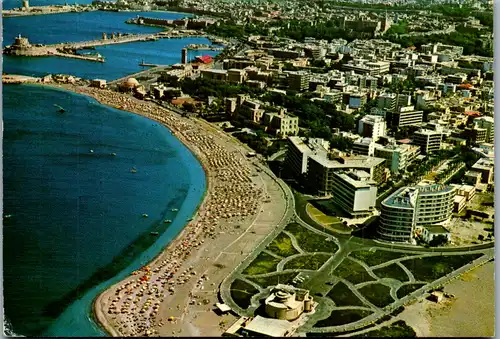 11313 - Griechenland - Rhodes , Rhodos , Ansicht der Stadt - gelaufen 1978