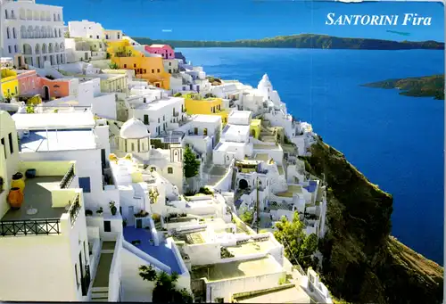 11316 - Griechenland - Santorini Fira - gelaufen