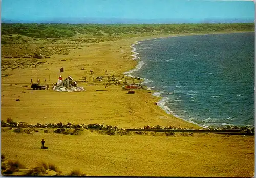 11320 - Griechenland - Methoi , Westpeloponnes , Barakuda Club , Hotel Kalogria Beach , Strand - gelaufen