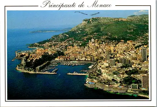 11330 - Monaco - Vue Aerienne de la Principaute de Monaco - gelaufen 1994
