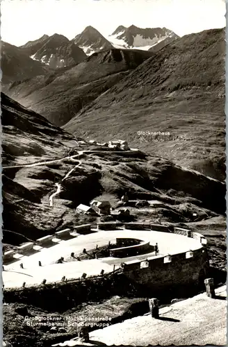 11344 - Kärnten - Heiligenblut , Großglockner Hochalpenstraße , Sturmalpe mit Schobergruppe , Glocknerhaus - gelaufen 1954