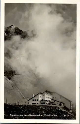 11349 - Tirol - Innsbrucker Nordkettenbahn , Nebeltreiben - nicht gelaufen