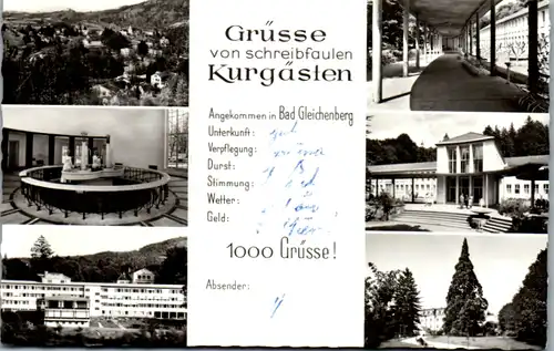 11351 - Steiermark - Bad Gleichenberg , Mehrbildkarte - gelaufen 1965