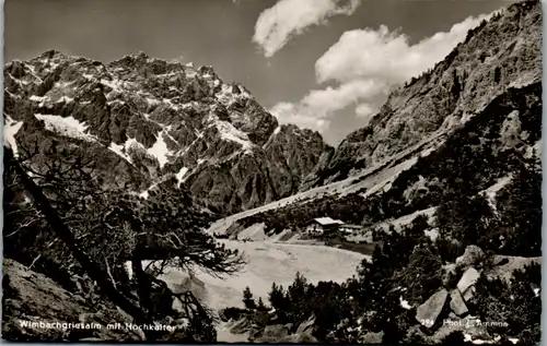 11364 - Deutschland - Wimbachgries Alm mit Hochkalter - gelaufen