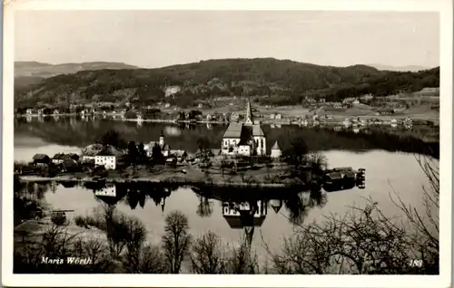 11367 - Kärnten - Maria Wörth , Wörthersee - gelaufen 1950