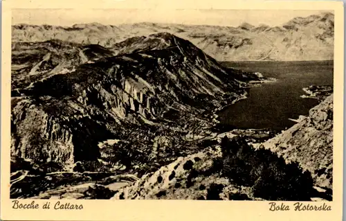11368 - Montenegro - Bocche di Cattaro , Boka Kotorska , Bucht von Kotor - nicht gelaufen