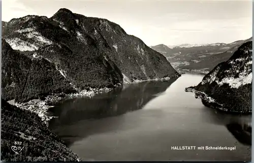 11369 - Oberösterreich - Hallstatt mit Schneiderkogel - nicht gelaufen 1951