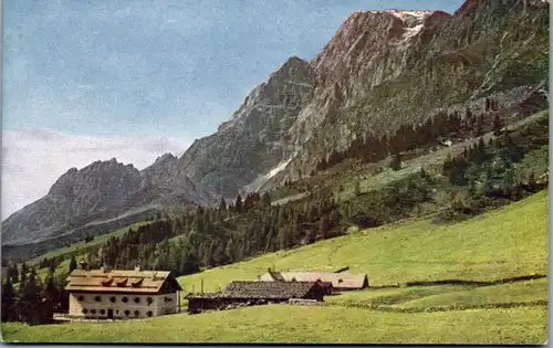 11376 - Salzburg - Arthurhaus auf der Mitteralm , Salzburger Kalkalpen , Clio Limonade - nicht gelaufen