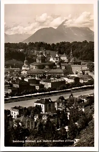 11379 - Salzburg - Altstadt gegen den Hohen Stauffen - nicht gelaufen