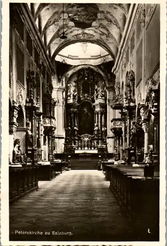 11382 - Salzburg - Peterskirche zu Salzburg - nicht gelaufen