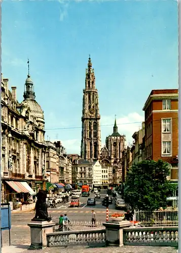 11410 - Belgien - Antwerpen , Suikerrui , Canal du Sucre - gelaufen 1970