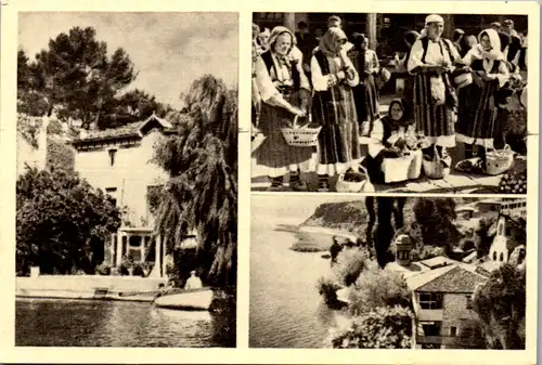 11539 - Mazedonien - Ohrid , Mehrbildkarte - nicht gelaufen