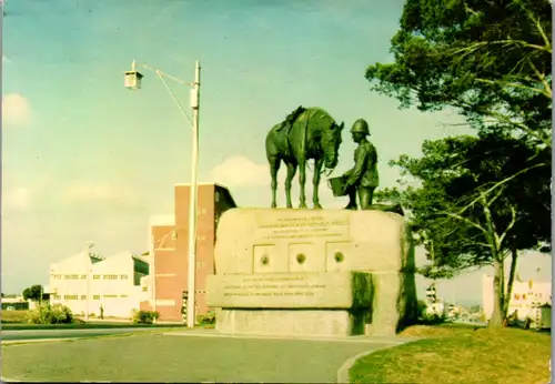 11542 - Südafrika - Port Elisabeth , The unique Horse Memorial , Cape Road - nicht gelaufen
