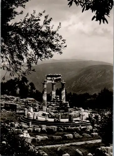 11546 - Griechenland - Delphi , The Tholos - nicht gelaufen 1957