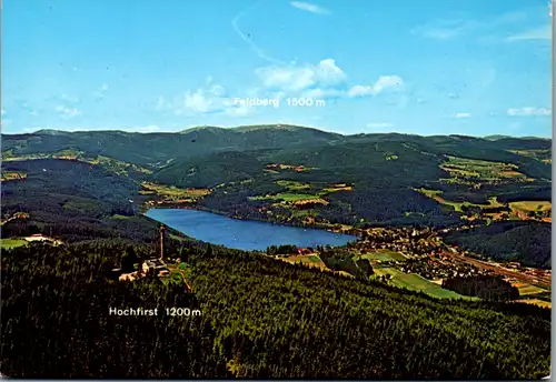 11554 - Deutschland - Hochfirst mit Blick auf Titisee und Feldberg , Schwarzwald - nicht gelaufen