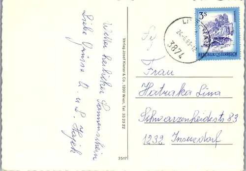 11565 - Niederösterreich - Litschau im Waldviertel - gelaufen 1983