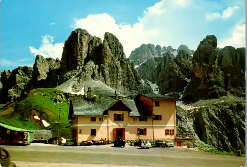 11578 - Italien - Dolomiti , Passo Gardena , Grödnerpass - nicht gelaufen