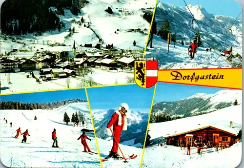 11586 - Salzburg - Dorfgastein , Wengeralm , Mehrbildkarte - gelaufen 1982