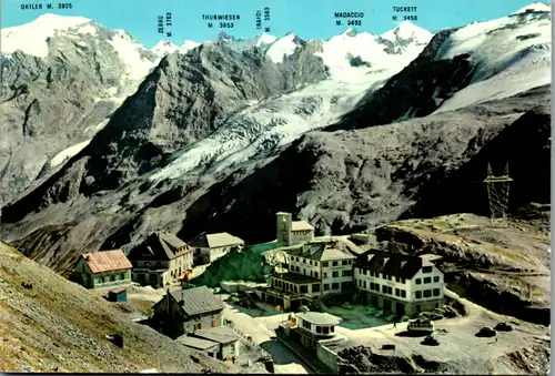 11597 - Italien - Passo dello Stelvio , Stilfserjoch - gelaufen 1962
