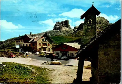 11606 - Italien - Dolomiti , Passo Falzarego - gelaufen