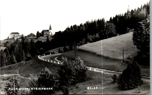 11634 - Steiermark - Pack , Straßenteilstück - nicht gelaufen