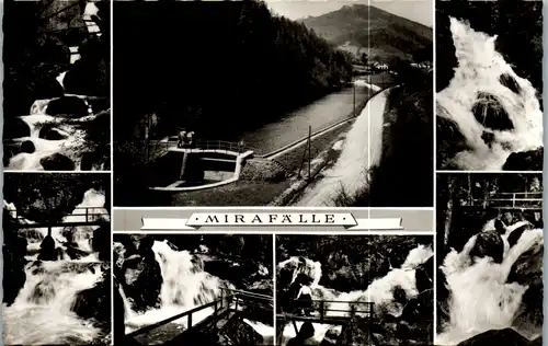 11635 - Niederösterreich - Muggendorf , Mirafälle , Myrafälle , Mehrbildkarte - nicht gelaufen 1963