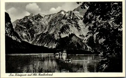 11652 - Deutschland - Königssee mit Sankt Bartholomä - nicht gelaufen