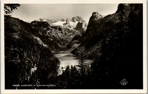 11653 - Oberösterreich - Vorderer Gosausee mit dem Dachstein - nicht gelaufen