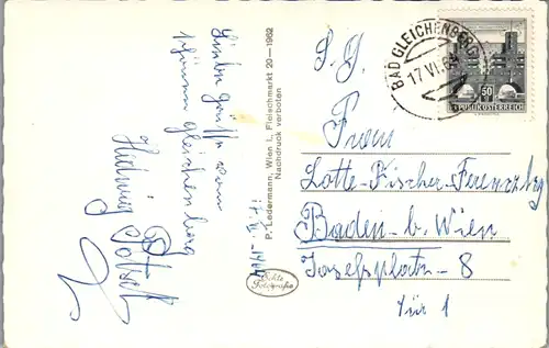 11662 - Steiermark - Bad Gleichenberg , Wandelgang - gelaufen 1962