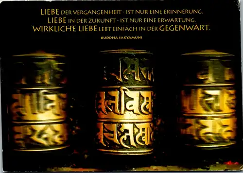 11675 -  - Buddha Sakyamuni , Spruch - nicht gelaufen